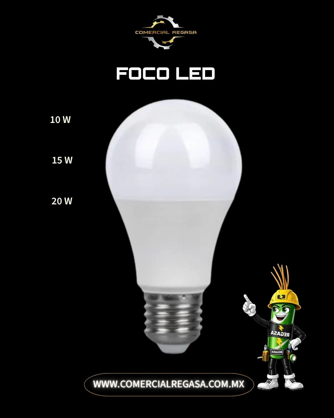 Foco LED | Luz Uniforme