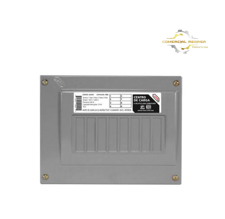 Centro de carga sobreponer Iusa