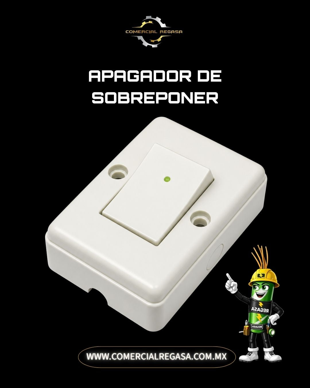Apagador de sobreponer