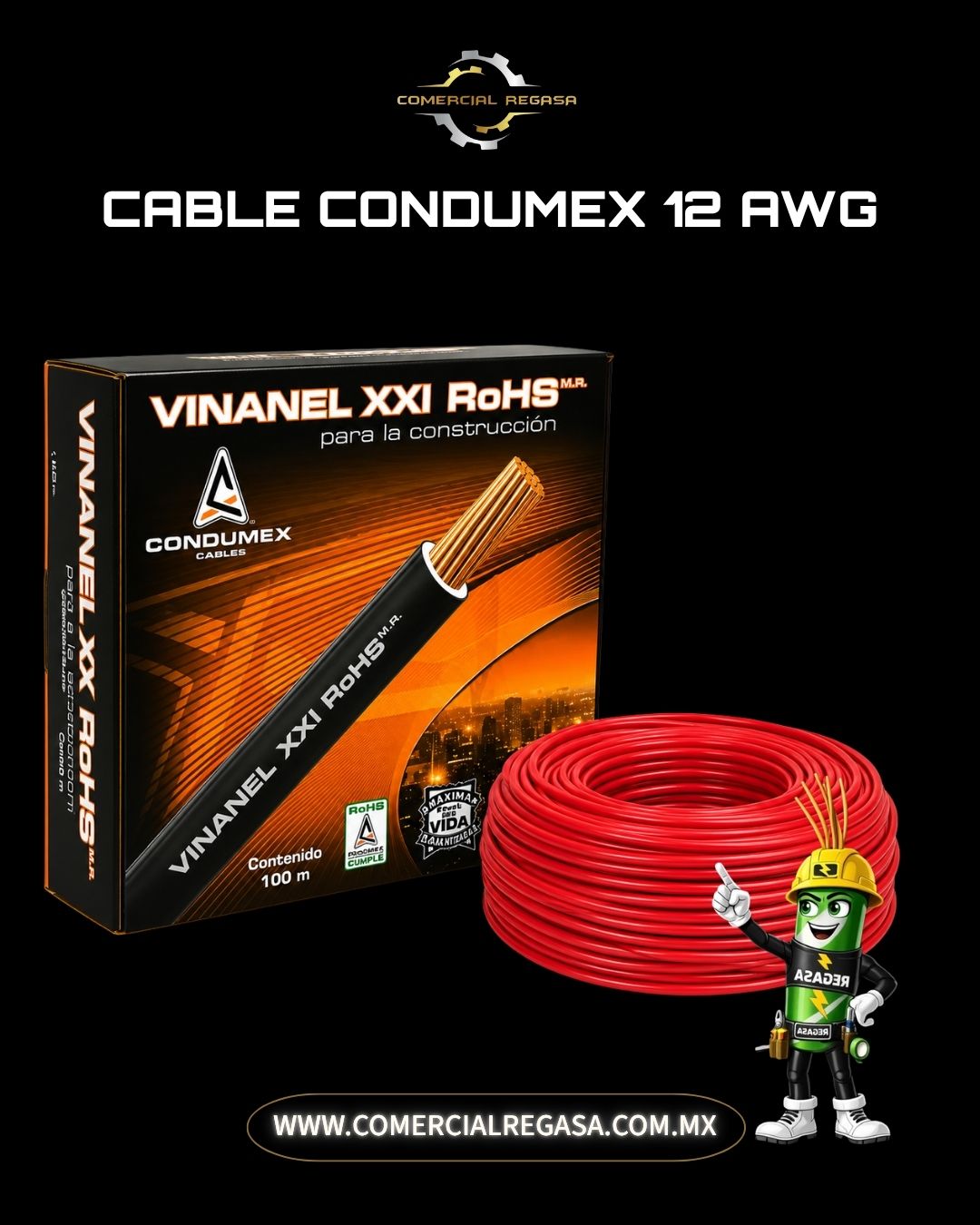Cable Condumex Calibre 12