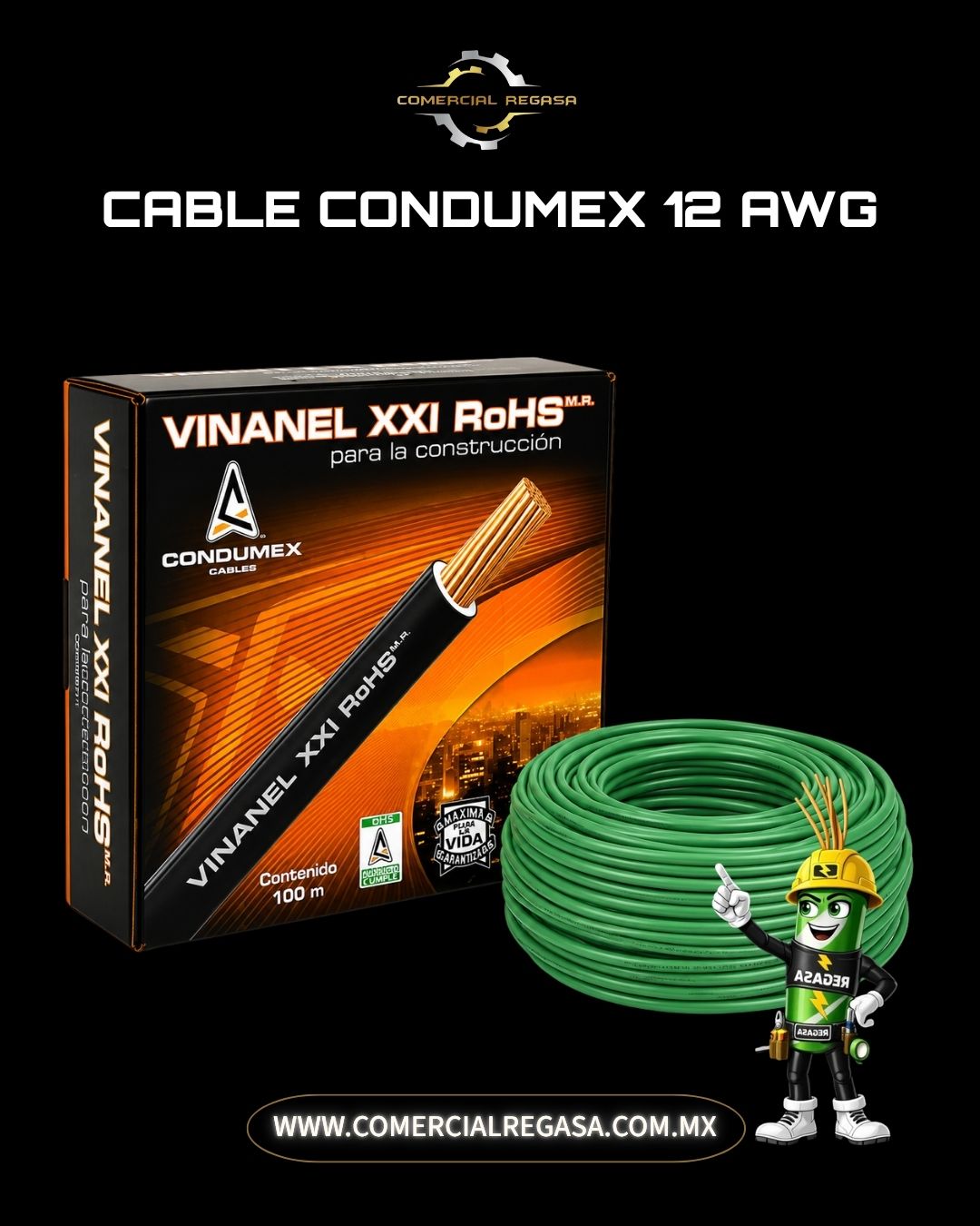 Cable Condumex Calibre 12