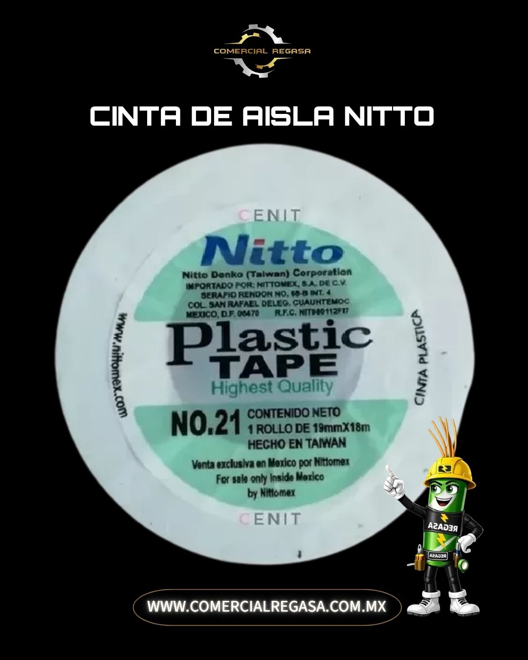 Cinta de Aislar nitto