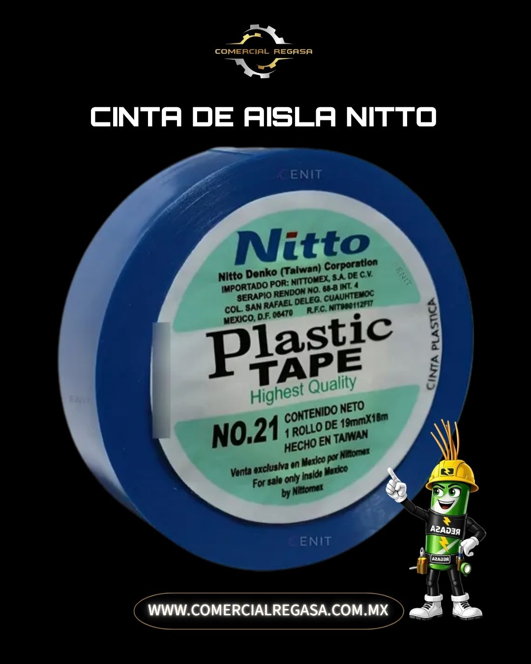 Cinta de Aislar nitto