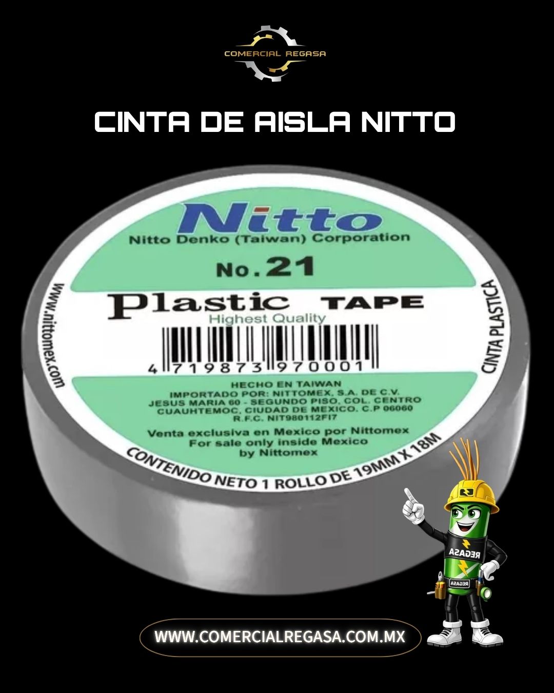 Cinta de Aislar nitto
