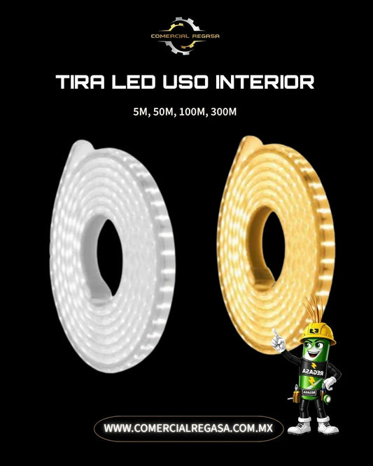 Tira LED para Uso Interior | Kit de Iluminación con Driver Incluido