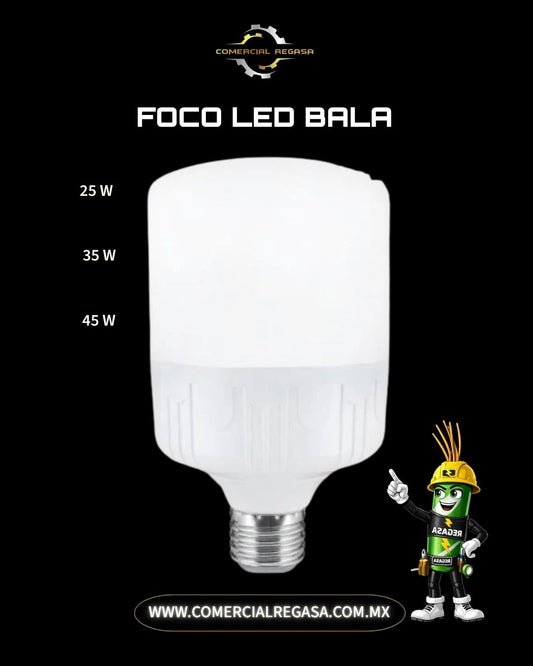 Foco LED Tipo Bala Alta Potencia | Luminaria Spot Direccional