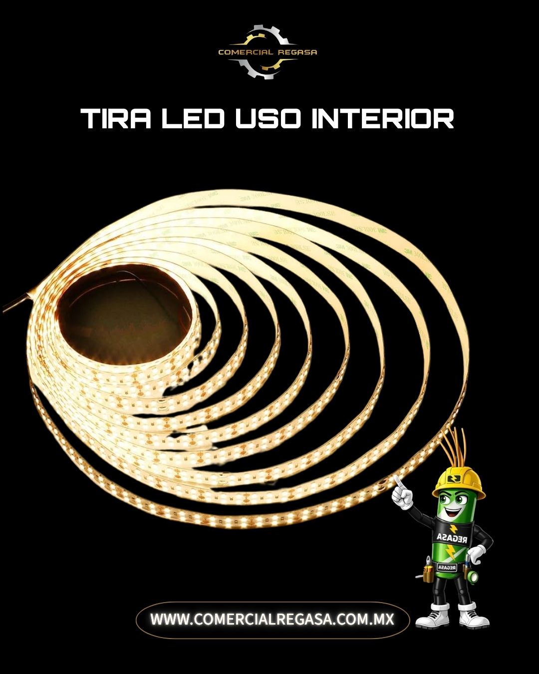 Tira LED para Uso Interior | Kit de Iluminación con Driver Incluido