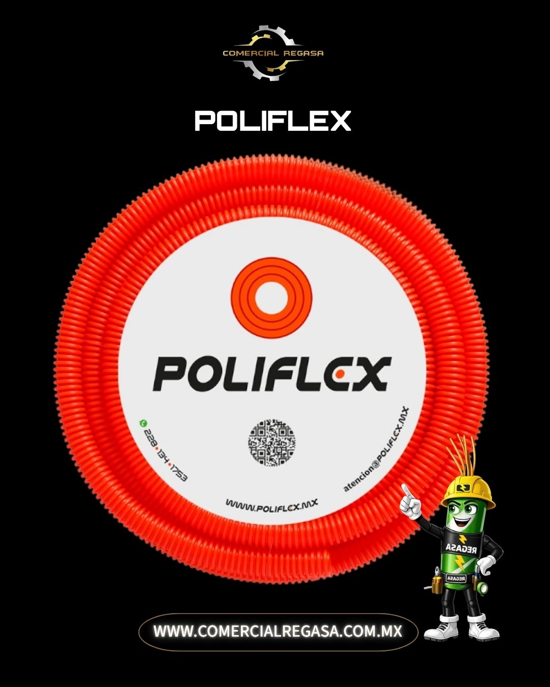 Tubo Conduit Poliflex para Losa Aligerada | Construcción