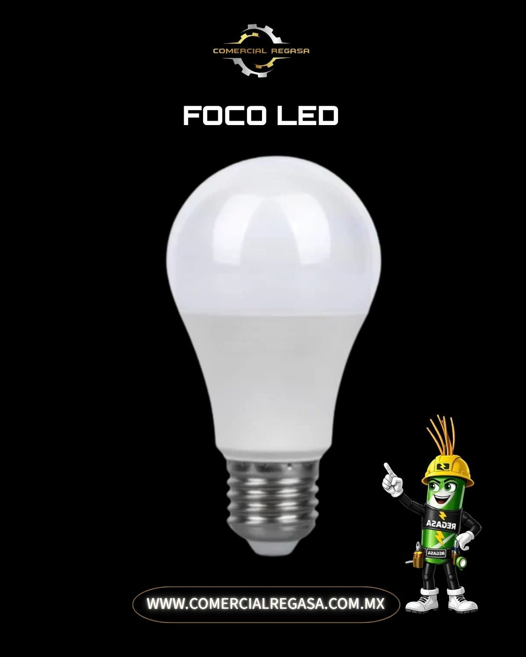 Foco LED | Luz Uniforme