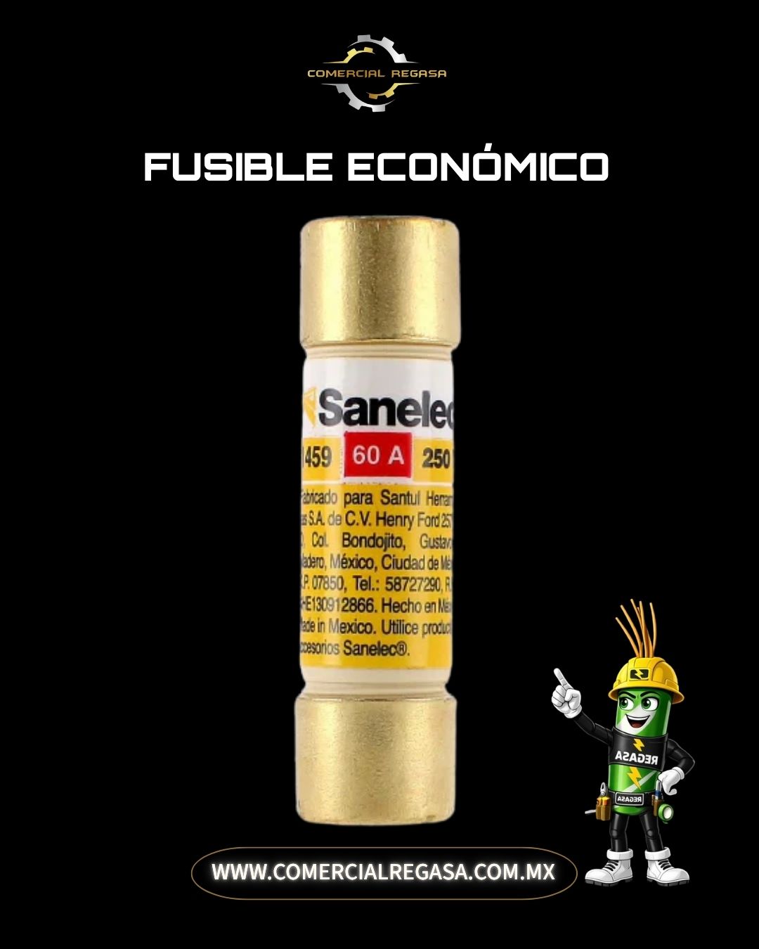 Fusible de Cartucho Renovable Económico | 30A y 60A