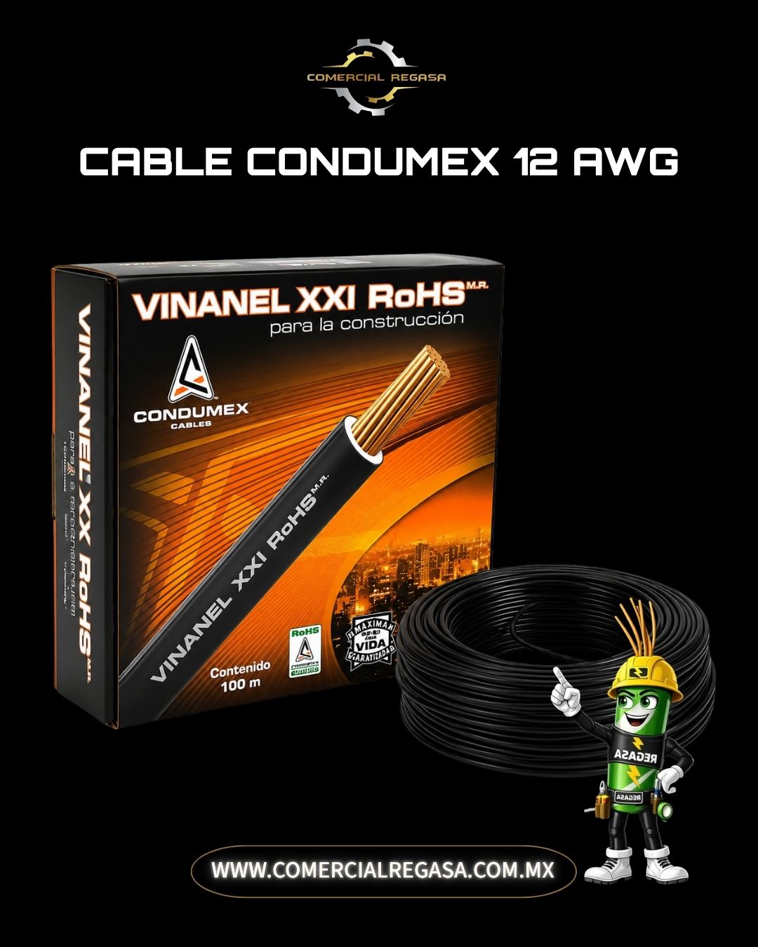 Cable Condumex Calibre 12