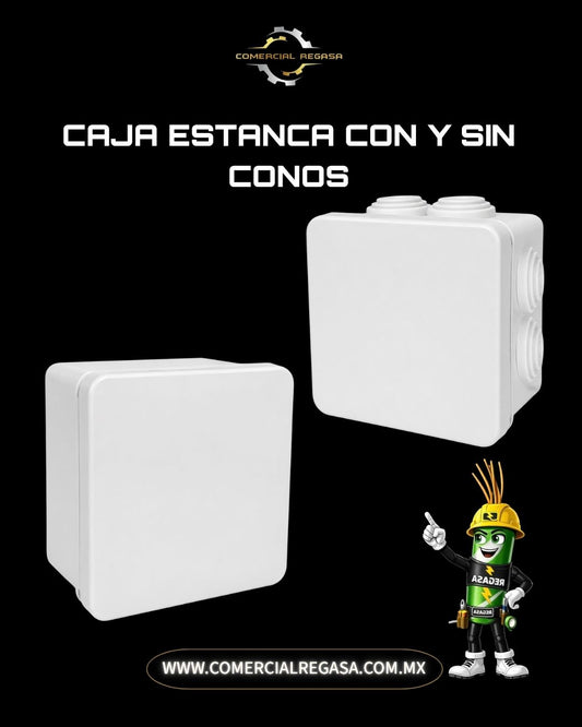 Caja Estanca IP55 | Protección para circuitos eléctricos contra agua y polvo
