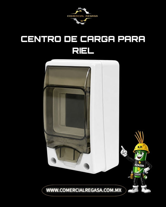 Centro de Carga para Riel DIN | Panel de distribución eléctrica para interior y exterior