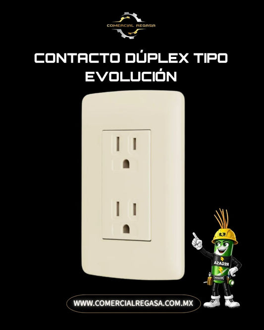 Contacto duplex tipo evolución