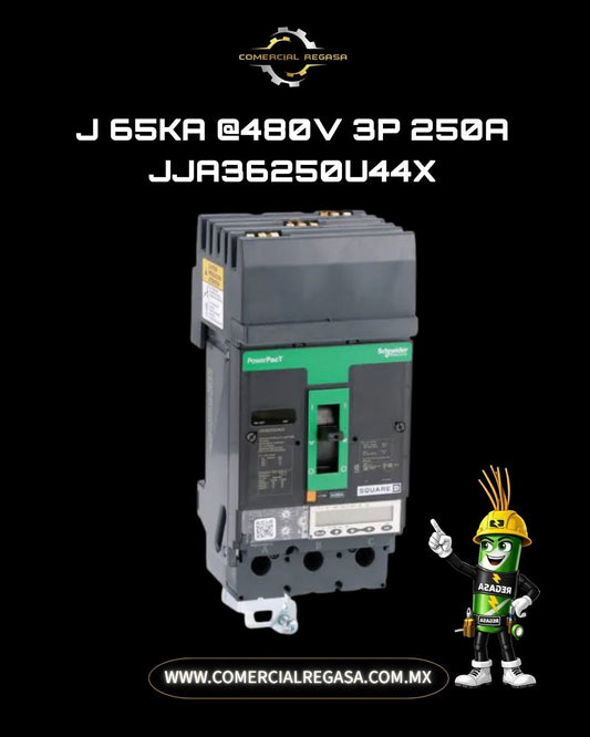 J 65KA @480V 3P 250A
JJA36250U44X