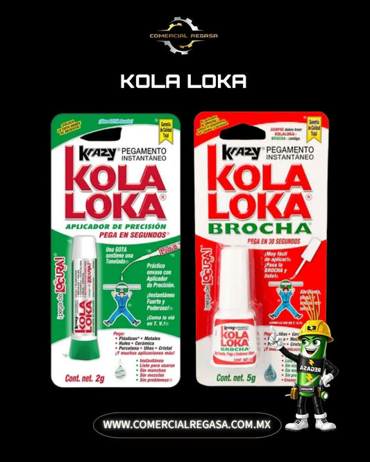 Pegamento Instantáneo KolaLoka | Gota Mágica Multimaterial
