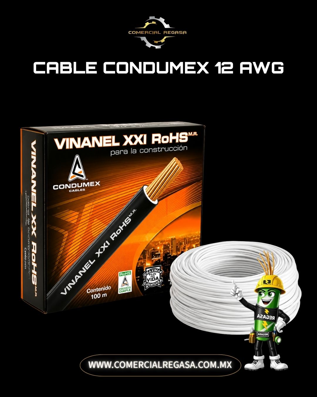 Cable Condumex Calibre 12