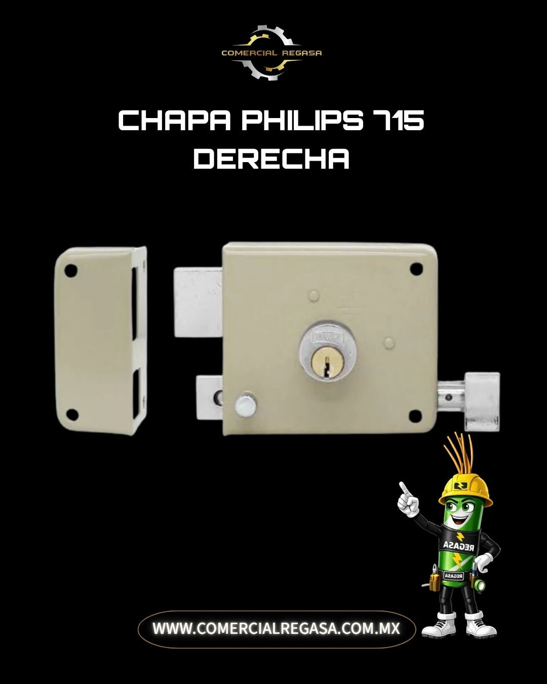 Chapa Philips 715