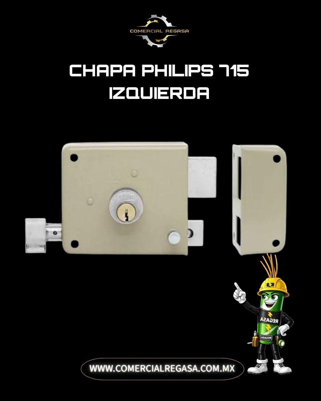 Chapa Philips 715