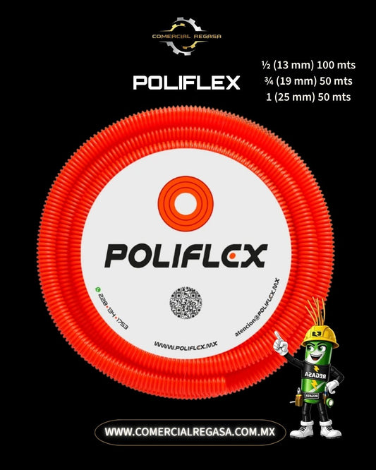 Tubo Conduit Poliflex para Losa Aligerada | Construcción