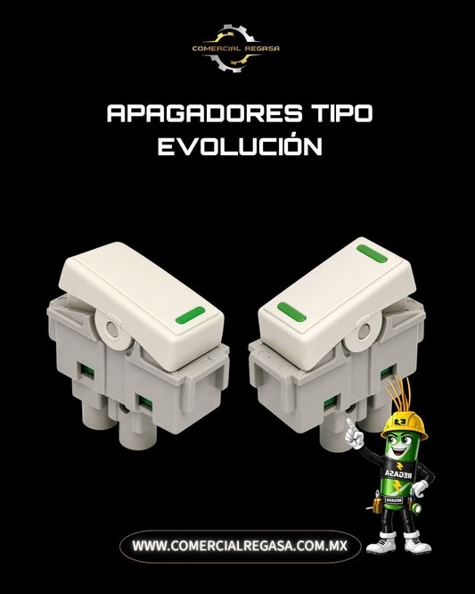 Apagador tipo evolución