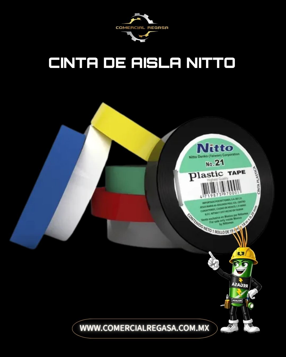 Cinta de Aislar nitto