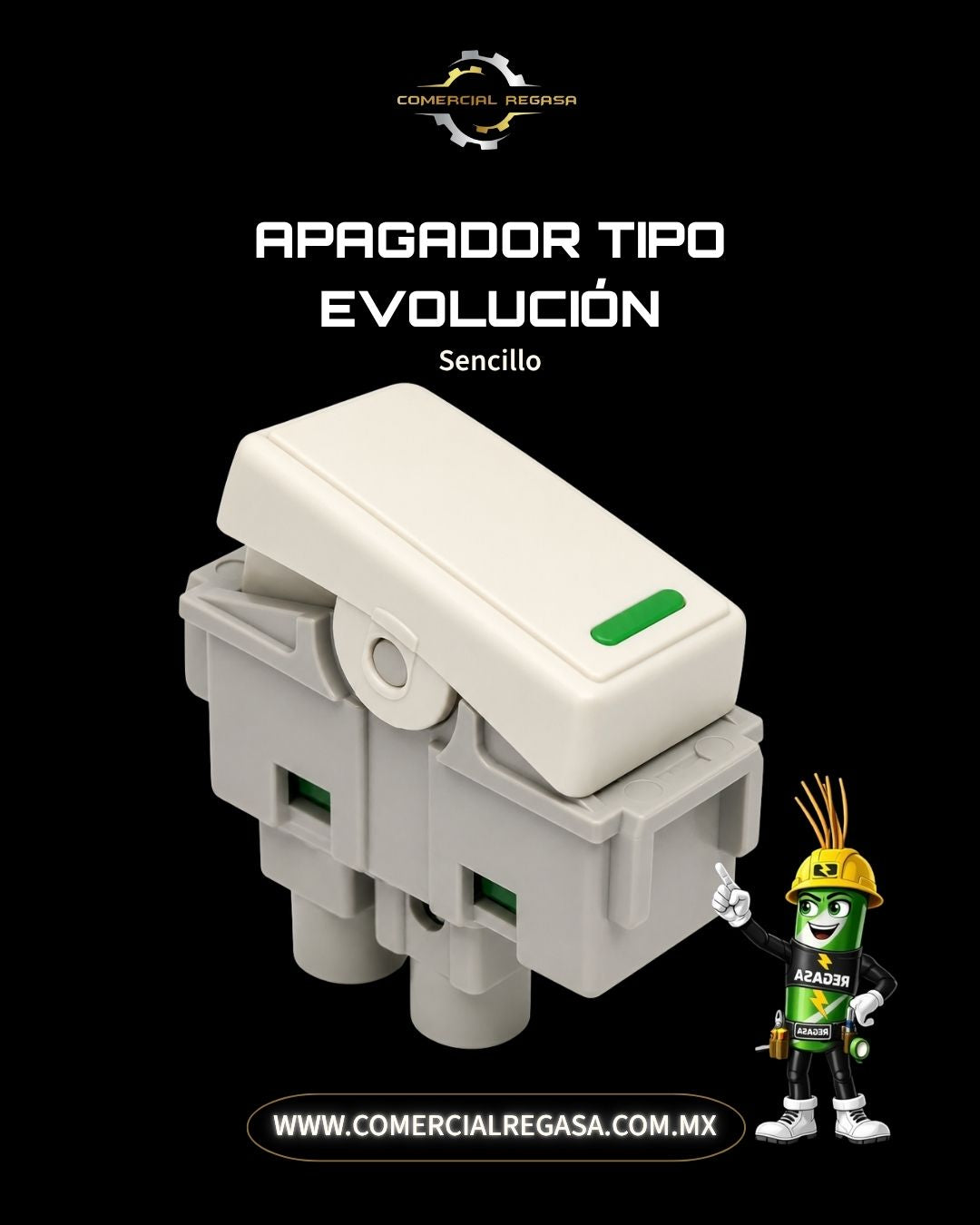 Apagador tipo evolución