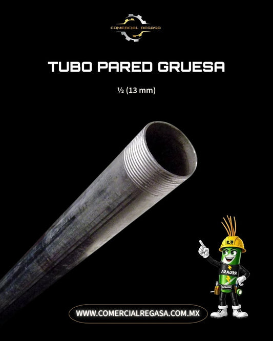 Tubo Pared Gruesa Galvanizado | Tubería Eléctrica de Acero